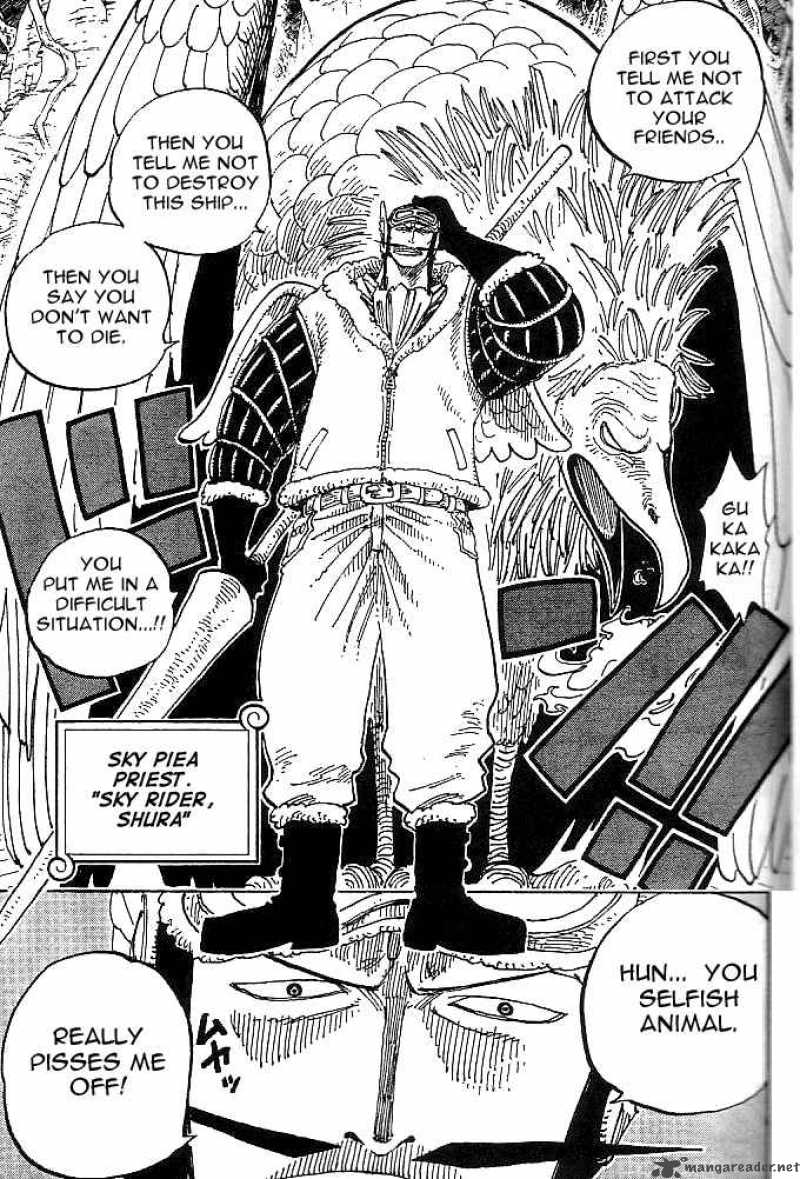 One Piece Chapter 248 page 11 - Chapter 248: Former God vs Priest