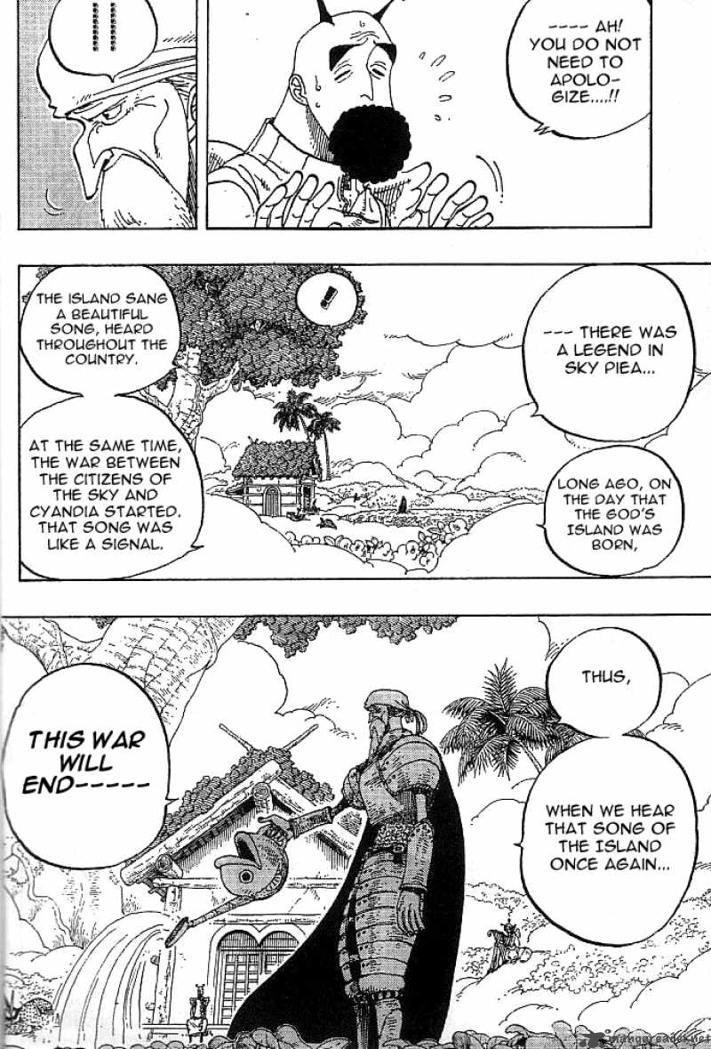One Piece Chapter 248 page 6 - Chapter 248: Former God vs Priest