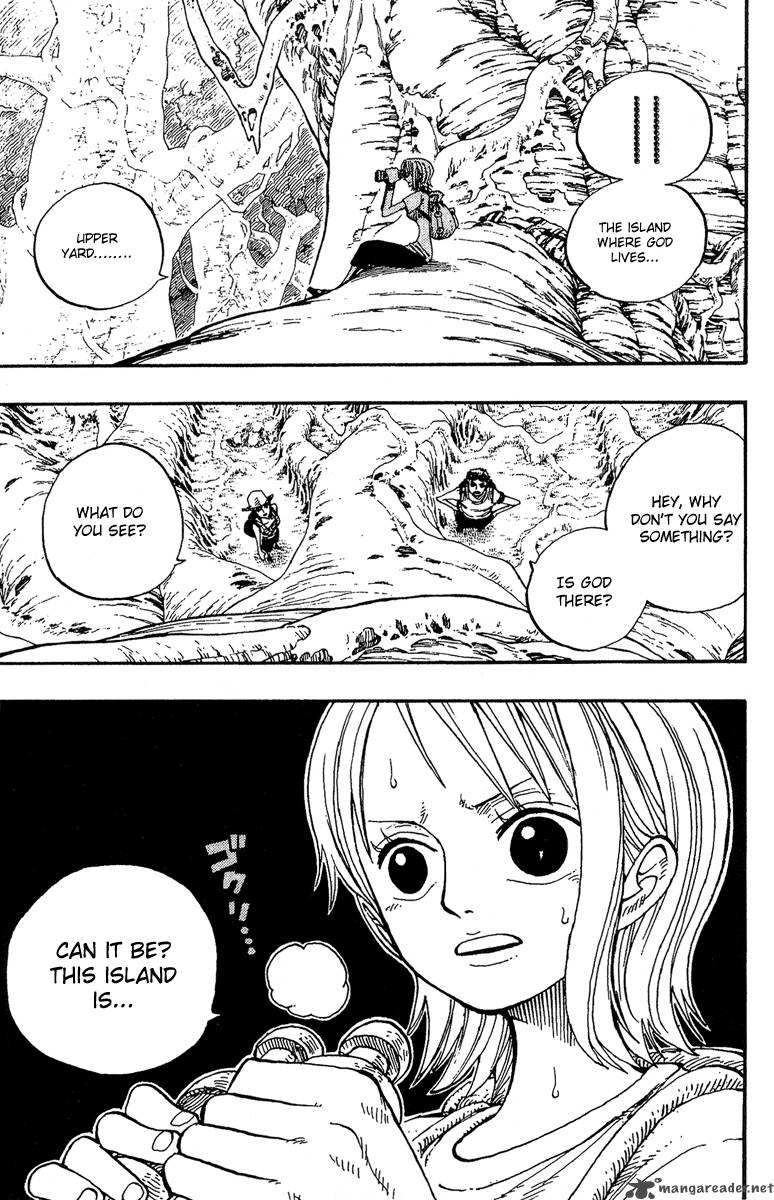 One Piece Chapter 249 page 13 - Chapter 249: The Village Hidden in the Cloud