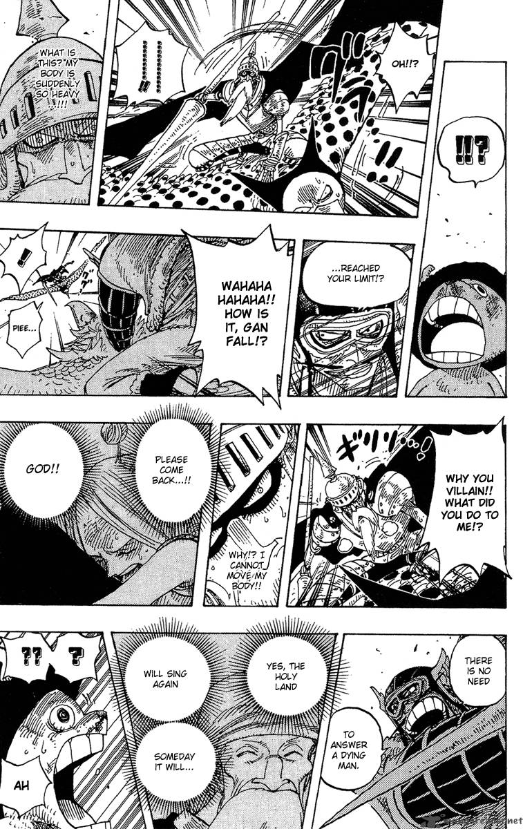 One Piece Chapter 249 page 17 - Chapter 249: The Village Hidden in the Cloud