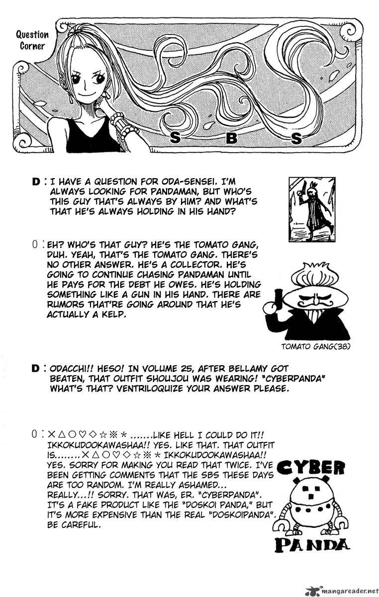 One Piece Chapter 249 page 19 - Chapter 249: The Village Hidden in the Cloud