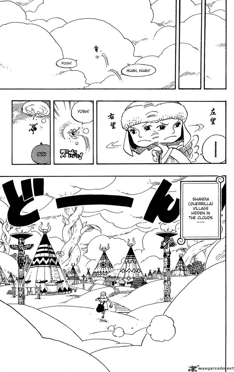 One Piece Chapter 249 page 5 - Chapter 249: The Village Hidden in the Cloud