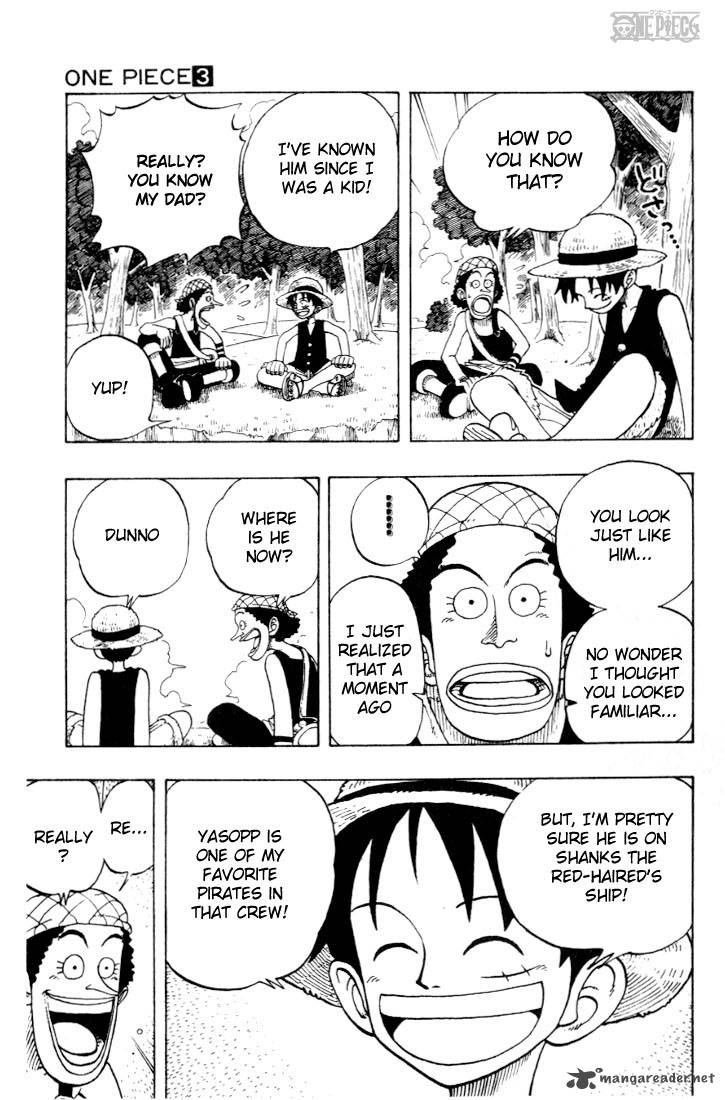 One Piece Chapter 25 page 15 - Chapter 25: 800 Lies