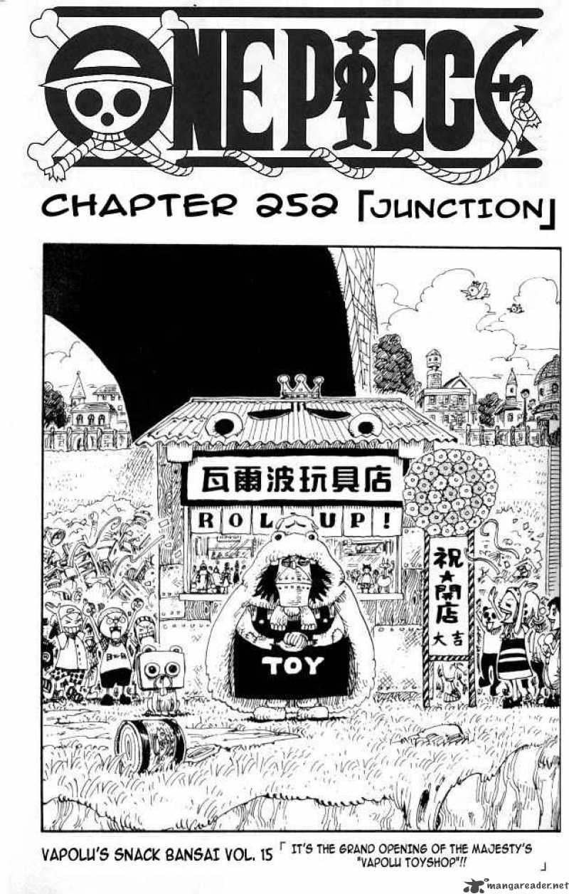 One Piece Chapter 252 page 1 - Chapter 252: Junction