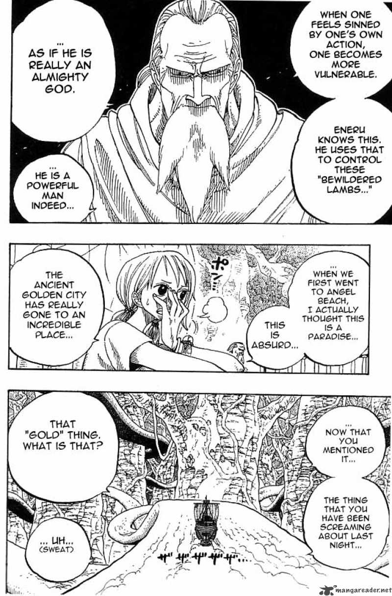 One Piece Chapter 255 page 12 - Chapter 255: The Anaconda and the Search Team