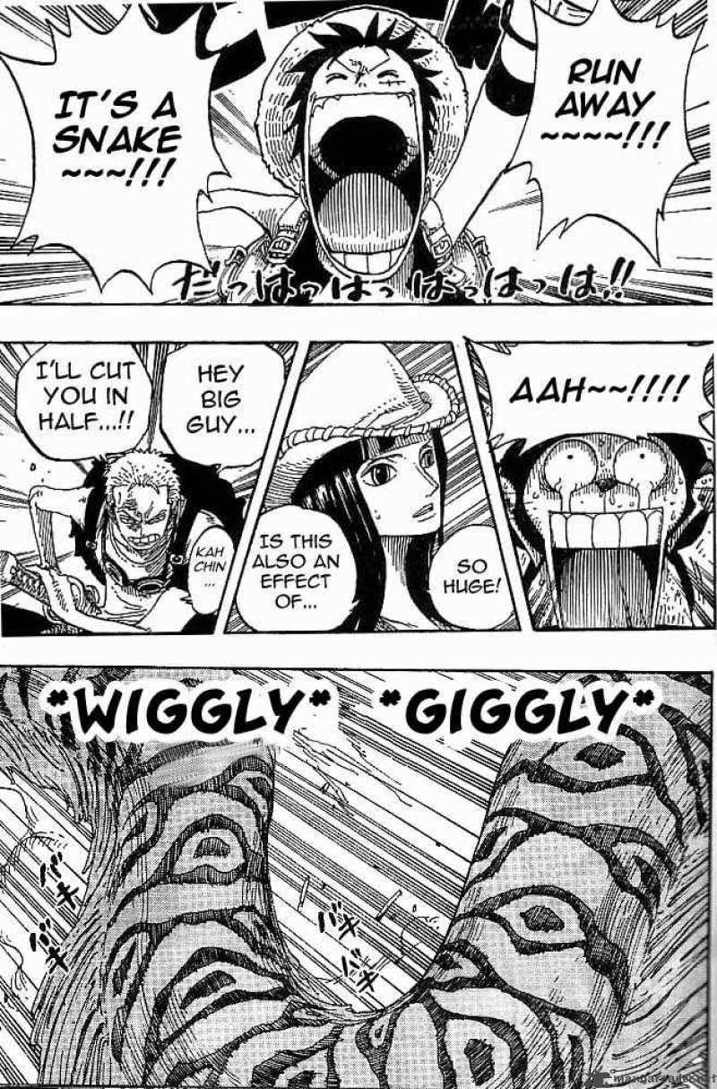 One Piece Chapter 255 page 13 - Chapter 255: The Anaconda and the Search Team