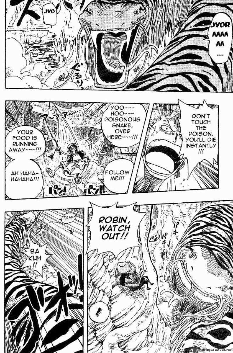 One Piece Chapter 255 page 16 - Chapter 255: The Anaconda and the Search Team