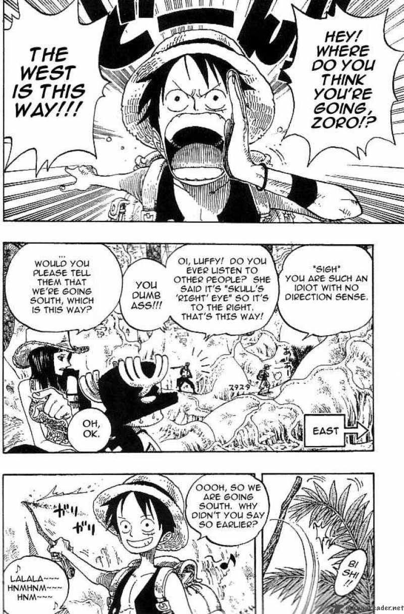 One Piece Chapter 255 page 2 - Chapter 255: The Anaconda and the Search Team