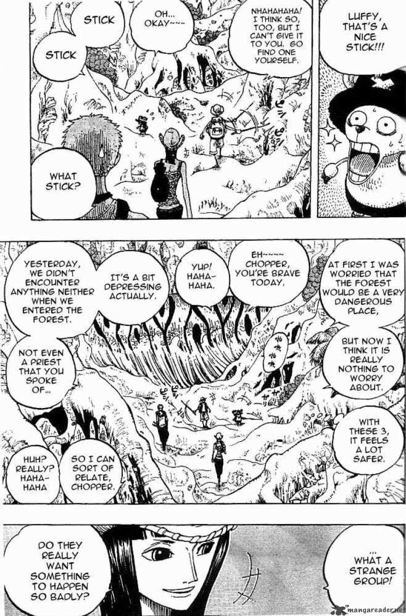 One Piece Chapter 255 page 3 - Chapter 255: The Anaconda and the Search Team