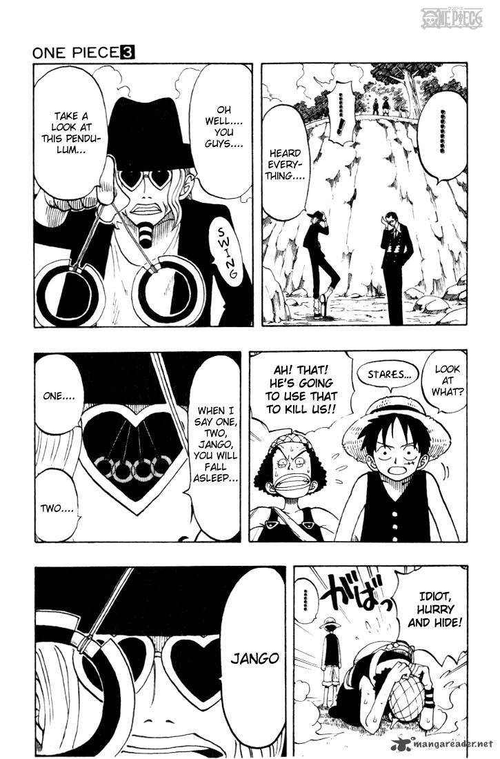 One Piece Chapter 26 page 11 - Chapter 26: Captain Kuro's Plan