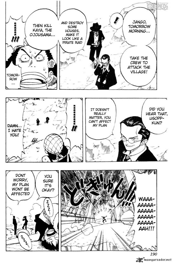 One Piece Chapter 26 page 14 - Chapter 26: Captain Kuro's Plan