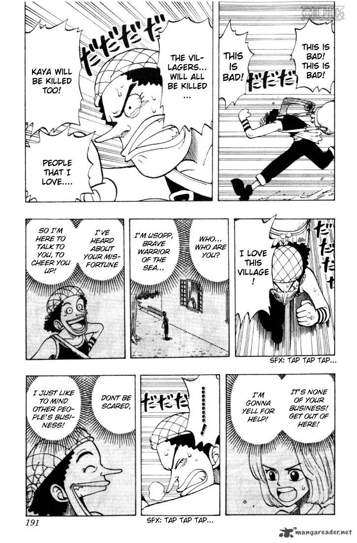 One Piece Chapter 26 page 15 - Chapter 26: Captain Kuro's Plan