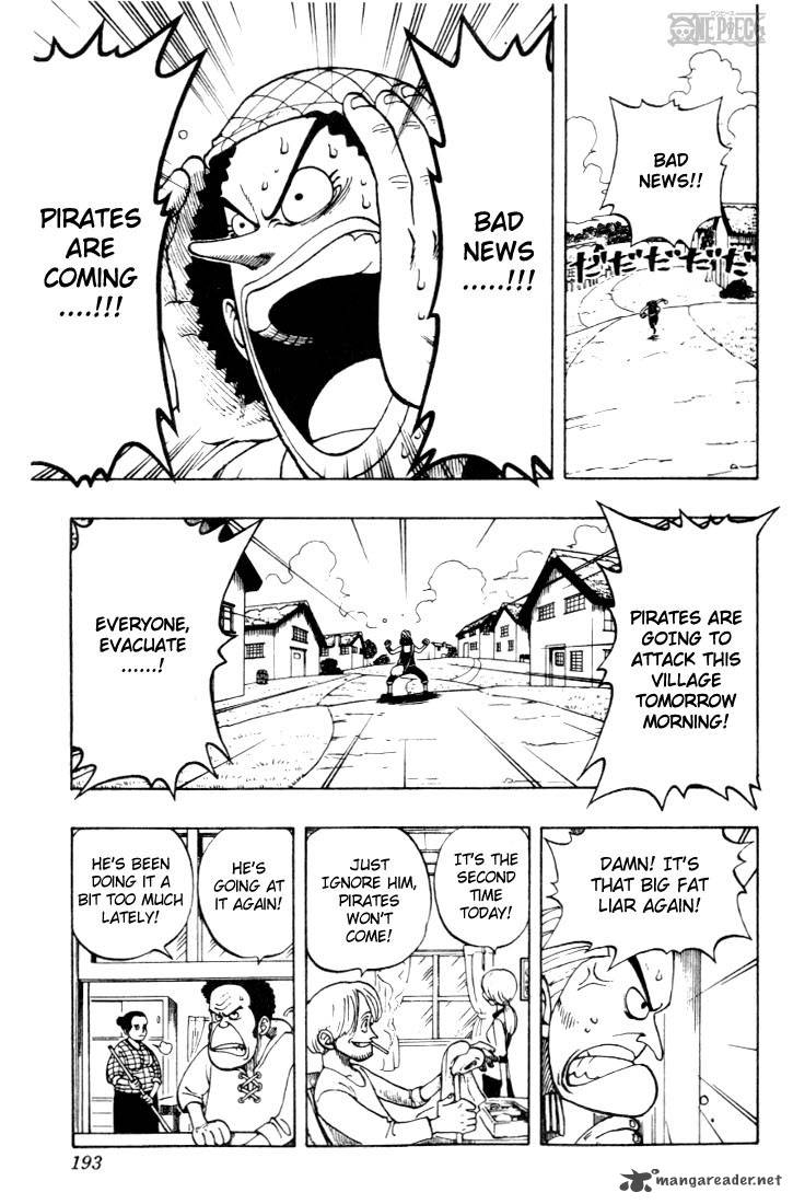 One Piece Chapter 26 page 17 - Chapter 26: Captain Kuro's Plan