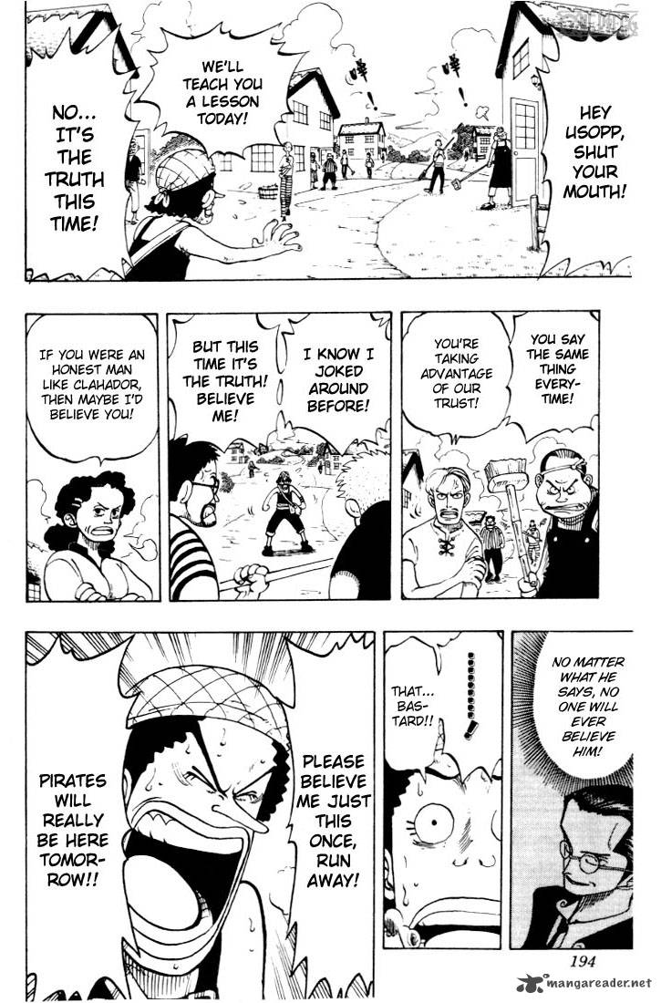 One Piece Chapter 26 page 18 - Chapter 26: Captain Kuro's Plan