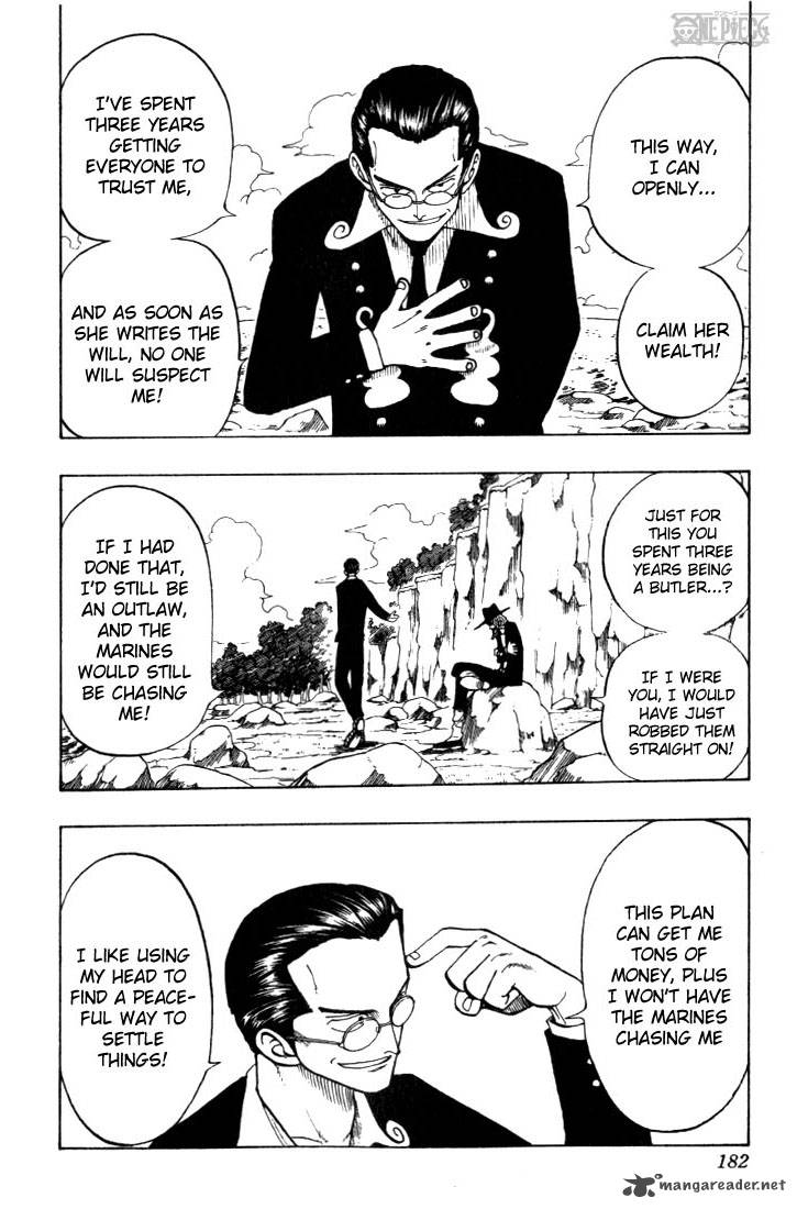 One Piece Chapter 26 page 6 - Chapter 26: Captain Kuro's Plan