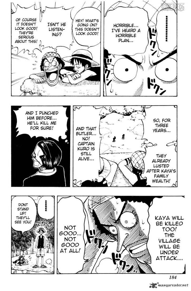 One Piece Chapter 26 page 8 - Chapter 26: Captain Kuro's Plan