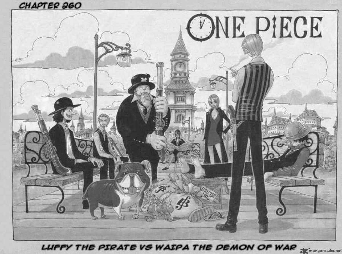 One Piece Chapter 260 page 1 - Chapter 260: Pirate Luffy vs. Berserker Wyper