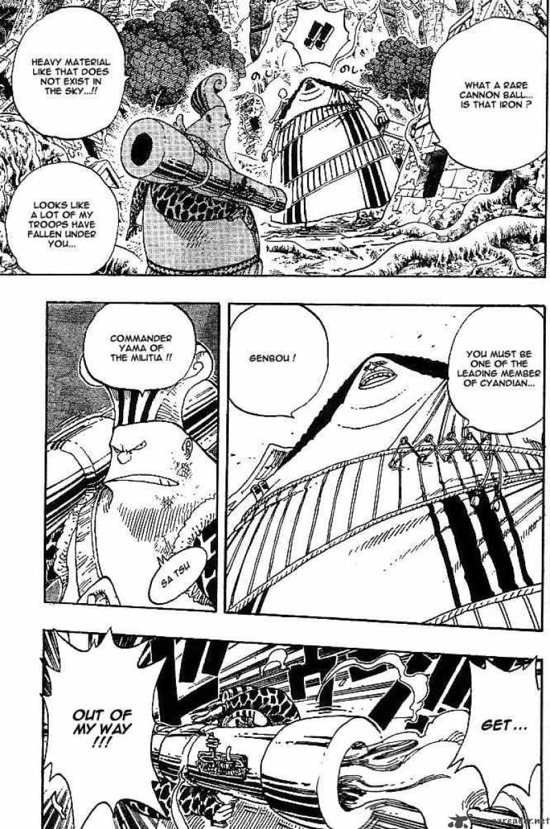 One Piece Chapter 261 page 7 - Chapter 261: Warrior Genbo vs. Divine Soldiers Commander Yama