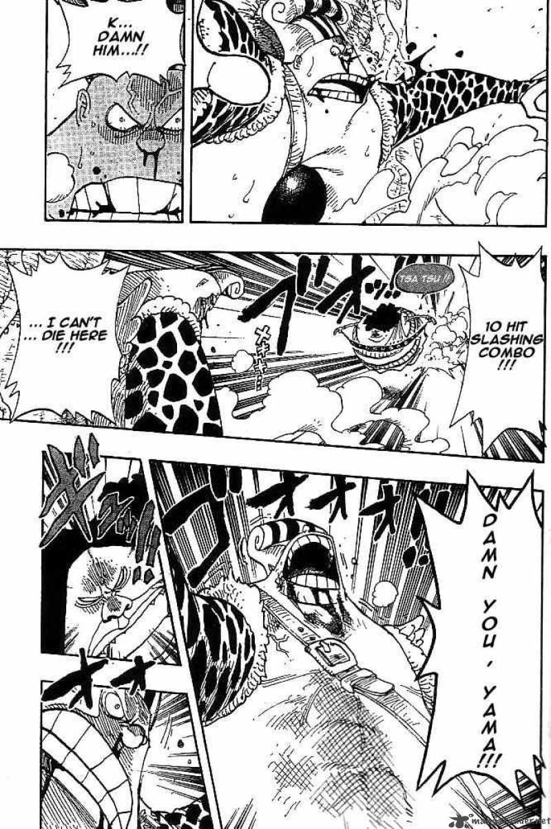 One Piece Chapter 261 page 9 - Chapter 261: Warrior Genbo vs. Divine Soldiers Commander Yama