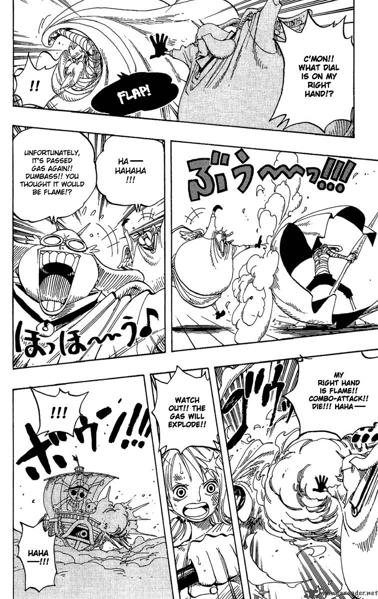 One Piece Chapter 263 page 12 - Chapter 263: Pirate Nami and the Weird Knight vs. Divine Soldiers Lieutenants Hotori and Kotori