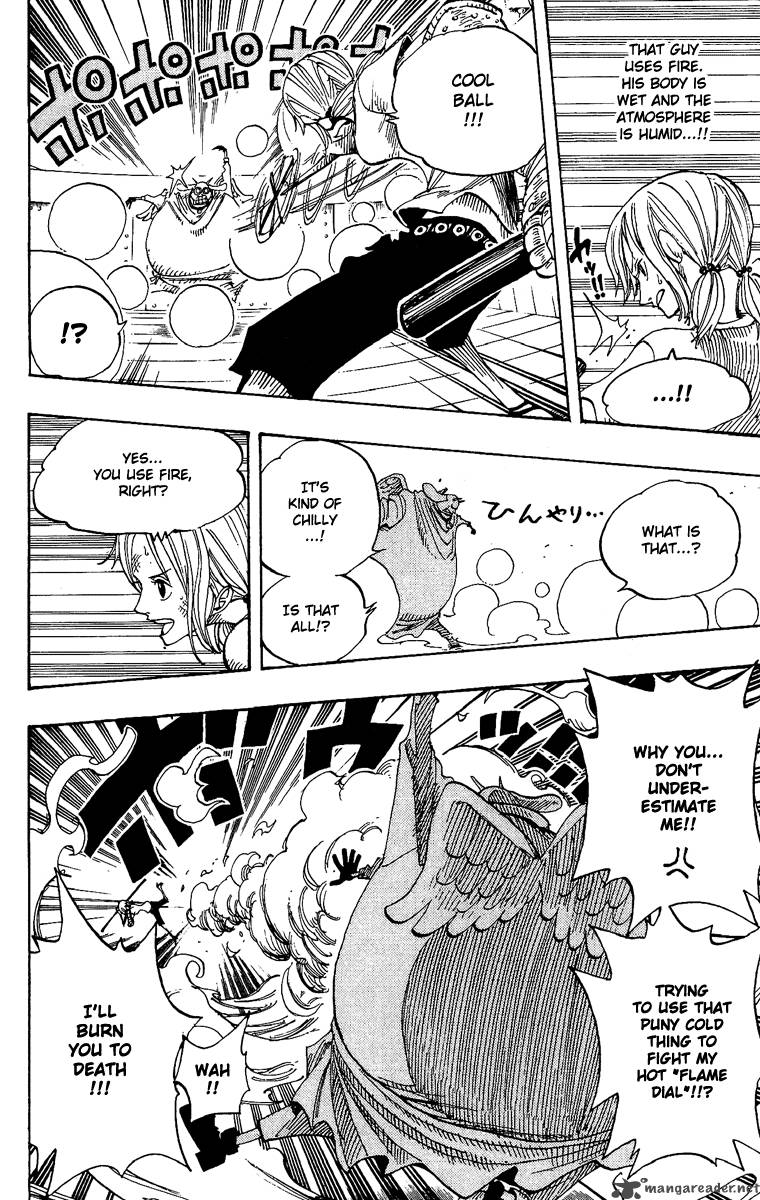 One Piece Chapter 263 page 16 - Chapter 263: Pirate Nami and the Weird Knight vs. Divine Soldiers Lieutenants Hotori and Kotori