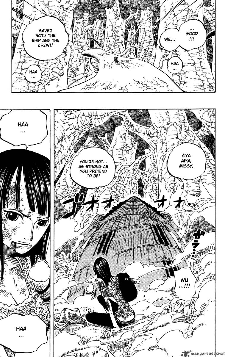 One Piece Chapter 263 page 19 - Chapter 263: Pirate Nami and the Weird Knight vs. Divine Soldiers Lieutenants Hotori and Kotori