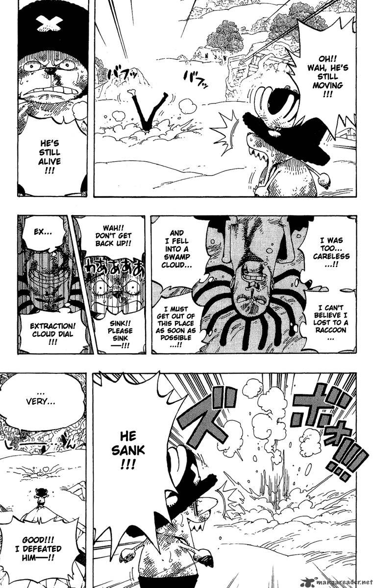 One Piece Chapter 263 page 3 - Chapter 263: Pirate Nami and the Weird Knight vs. Divine Soldiers Lieutenants Hotori and Kotori