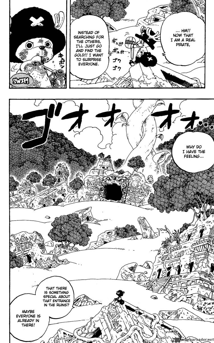 One Piece Chapter 263 page 4 - Chapter 263: Pirate Nami and the Weird Knight vs. Divine Soldiers Lieutenants Hotori and Kotori