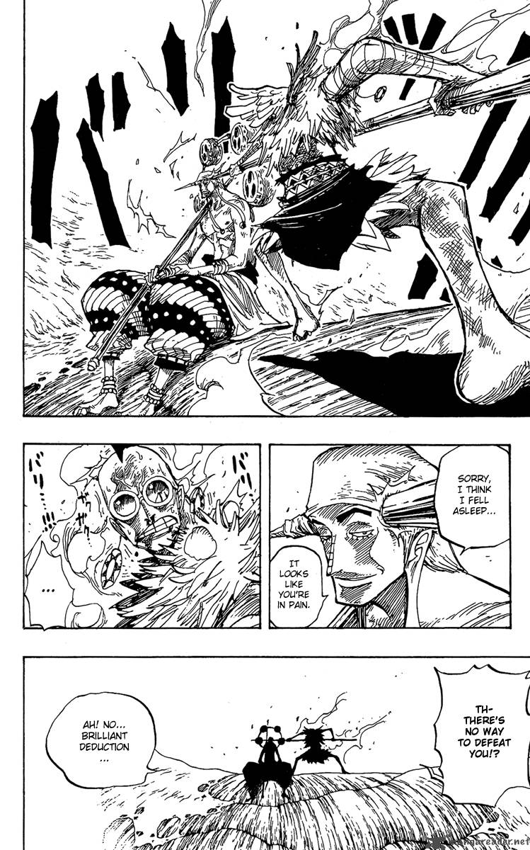 One Piece Chapter 264 page 12 - Chapter 264: Warrior Kamakiri vs. God Enel
