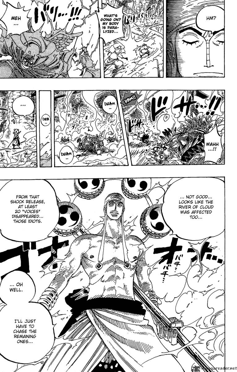 One Piece Chapter 264 page 17 - Chapter 264: Warrior Kamakiri vs. God Enel
