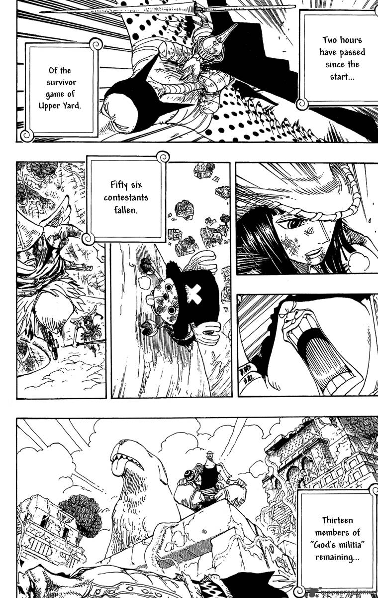 One Piece Chapter 264 page 18 - Chapter 264: Warrior Kamakiri vs. God Enel