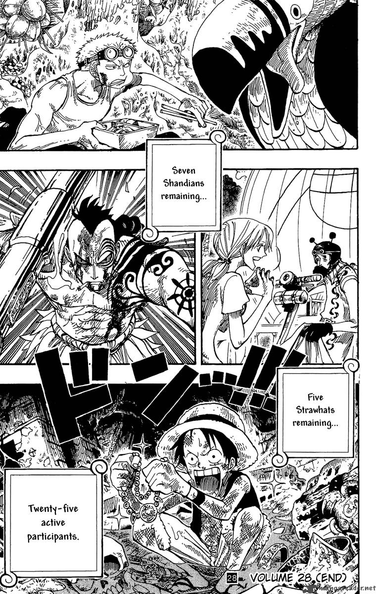 One Piece Chapter 264 page 19 - Chapter 264: Warrior Kamakiri vs. God Enel