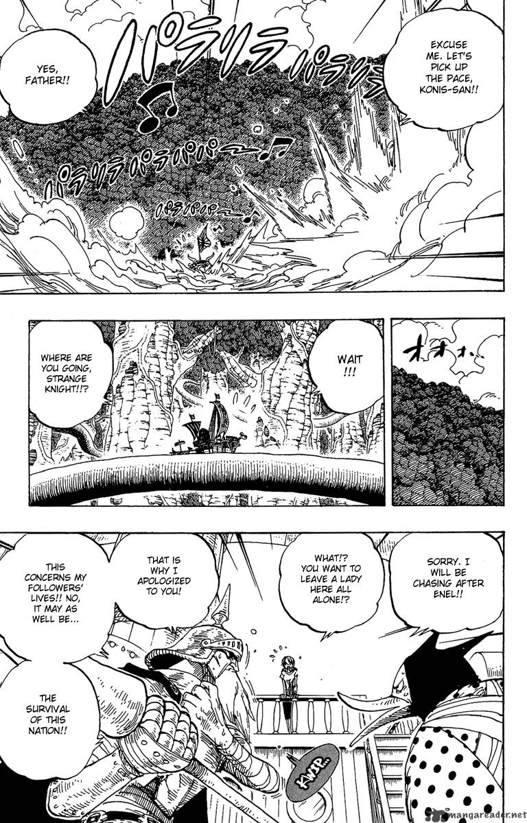One Piece Chapter 264 page 3 - Chapter 264: Warrior Kamakiri vs. God Enel