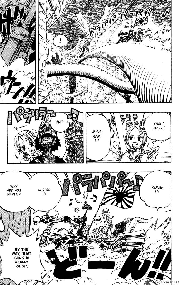 One Piece Chapter 264 page 5 - Chapter 264: Warrior Kamakiri vs. God Enel