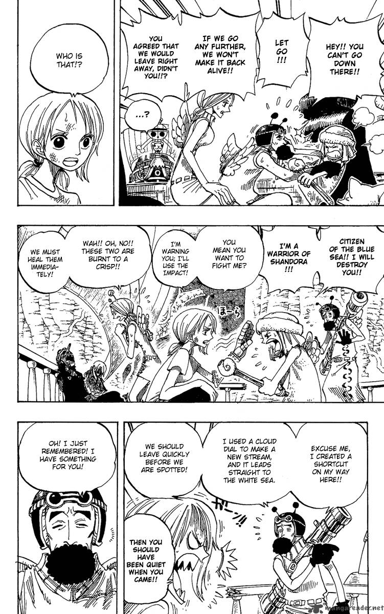 One Piece Chapter 264 page 6 - Chapter 264: Warrior Kamakiri vs. God Enel