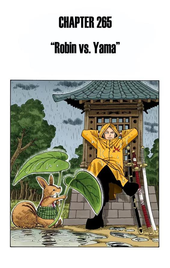 One Piece Chapter 265 page 2 - Chapter 265: Pirate Robin vs. Divine Soldiers Commander Yama