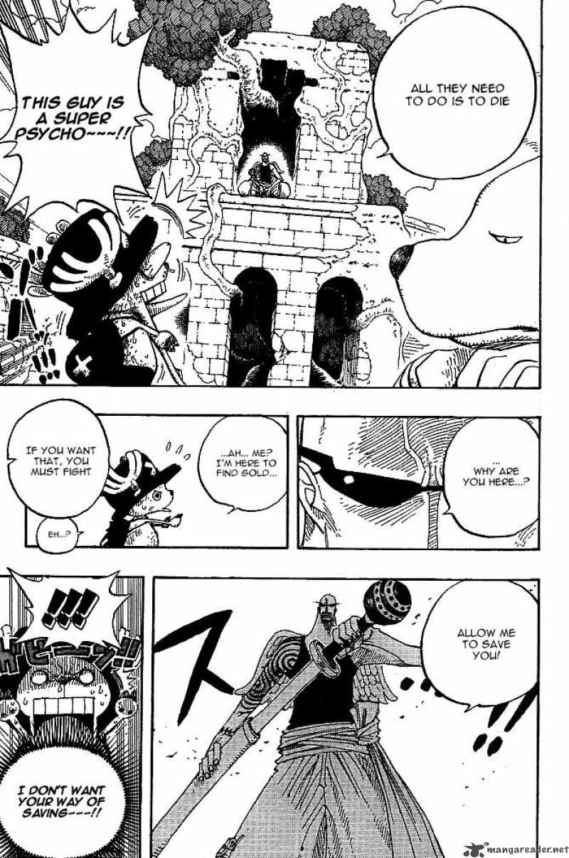 One Piece Chapter 266 page 11 - Chapter 266: Pirate Chopper vs. Priest Ohm