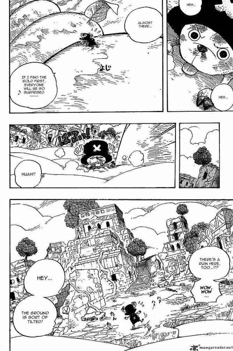 One Piece Chapter 266 page 6 - Chapter 266: Pirate Chopper vs. Priest Ohm