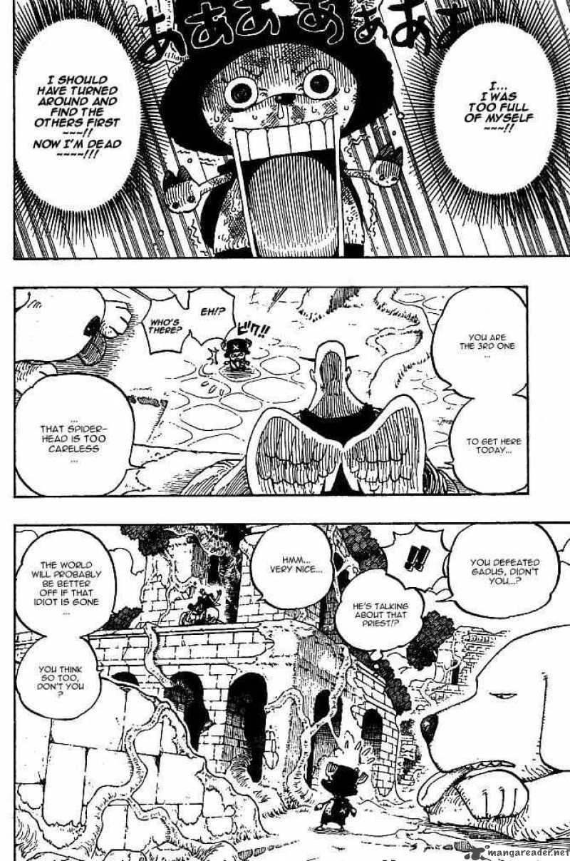 One Piece Chapter 266 page 8 - Chapter 266: Pirate Chopper vs. Priest Ohm