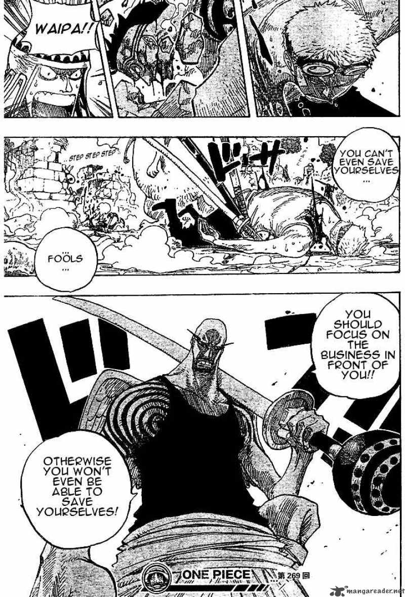 One Piece Chapter 269 page 19 - Chapter 269: Concerto