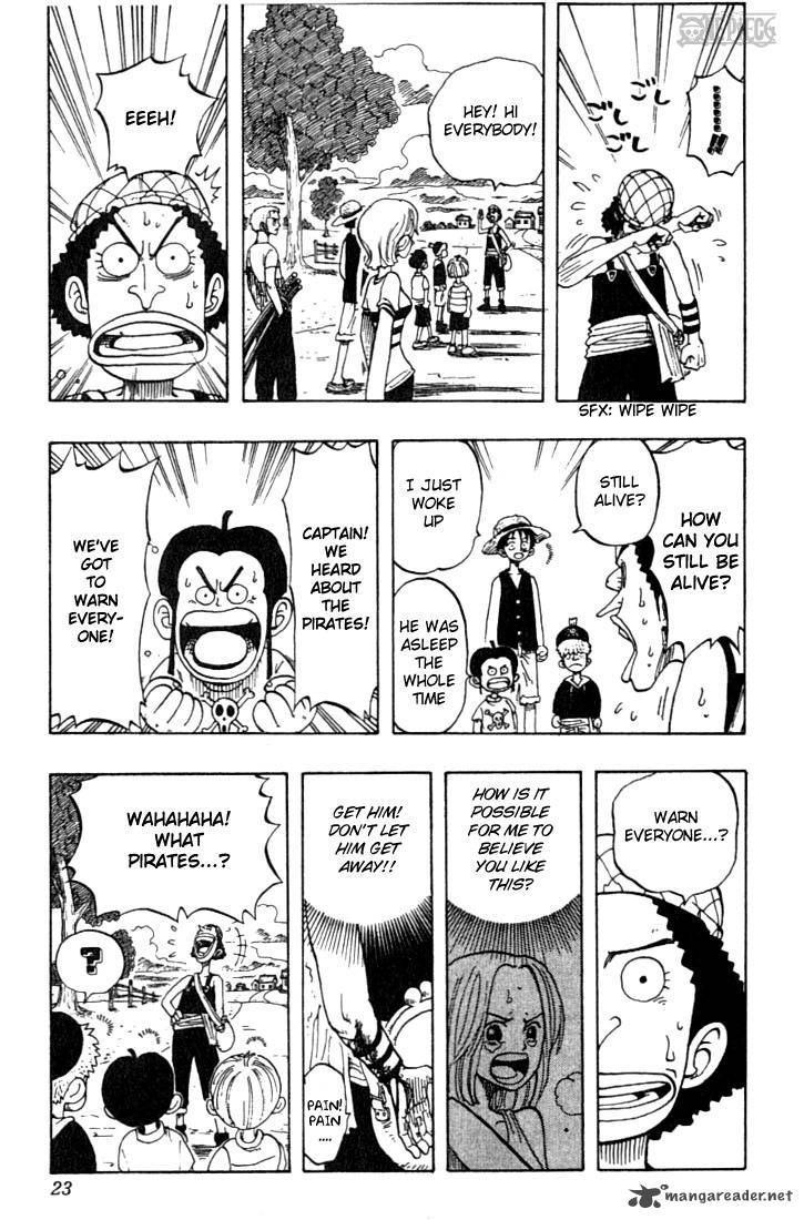 One Piece Chapter 27 page 22 - Chapter 27: Plan
