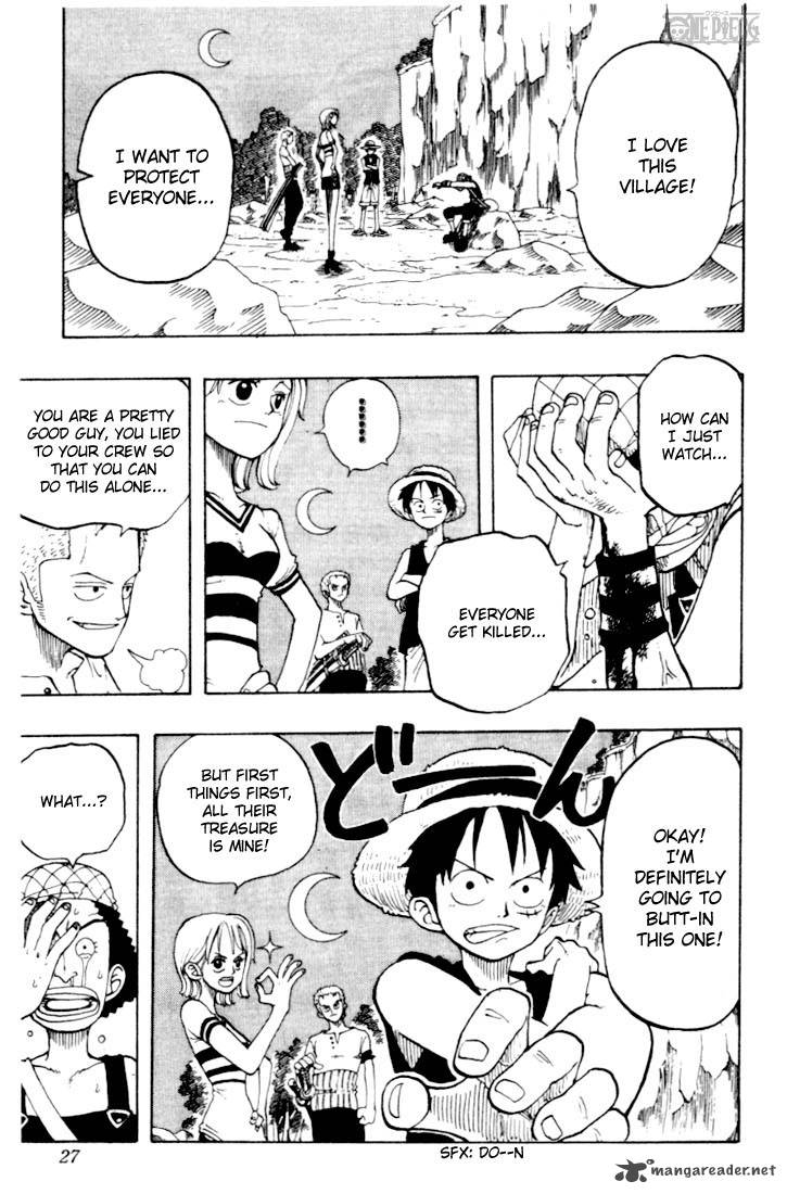 One Piece Chapter 27 page 26 - Chapter 27: Plan