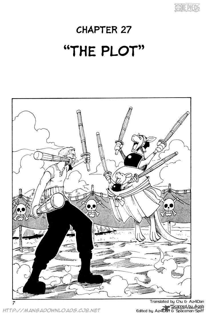 One Piece Chapter 27 page 6 - Chapter 27: Plan