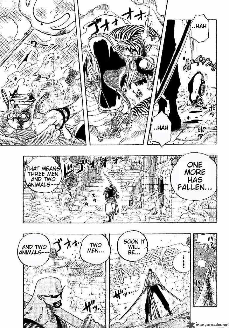 One Piece Chapter 271 page 15 - Chapter 271: Pirate Zoro vs. Priest Ohm