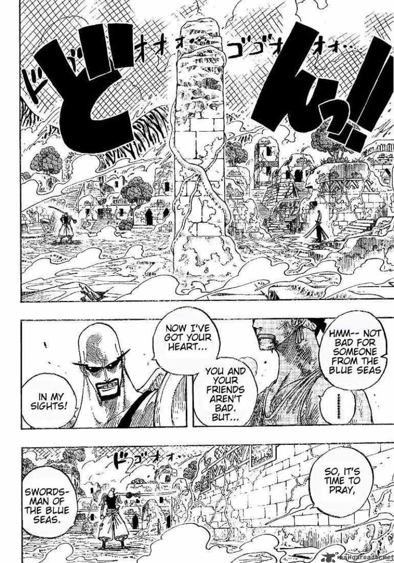 One Piece Chapter 271 page 16 - Chapter 271: Pirate Zoro vs. Priest Ohm