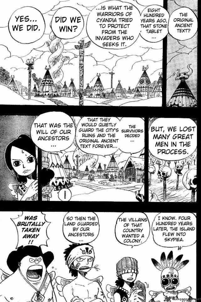 One Piece Chapter 275 page 15 - Chapter 275: Divina Comedia