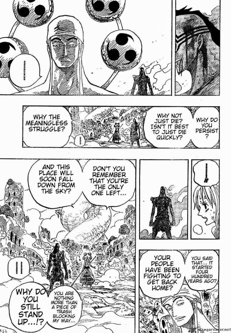 One Piece Chapter 276 page 11 - Chapter 276: Shandia Rhythm