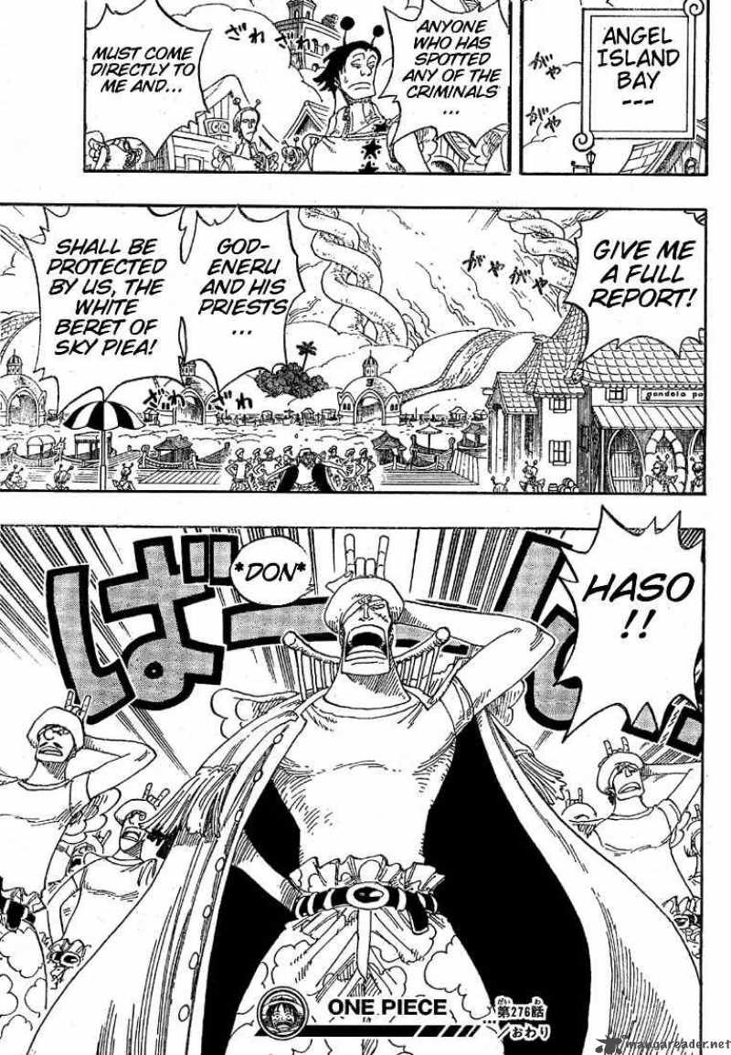 One Piece Chapter 276 page 19 - Chapter 276: Shandia Rhythm