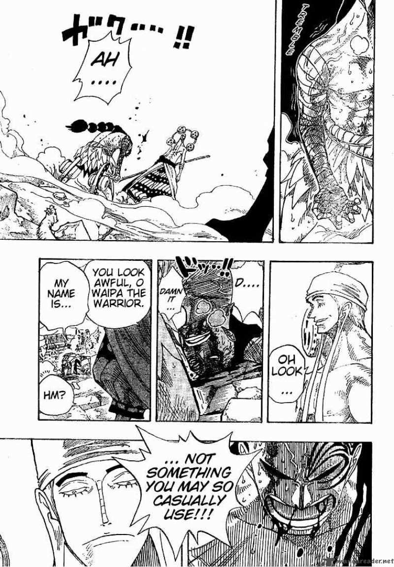 One Piece Chapter 276 page 3 - Chapter 276: Shandia Rhythm