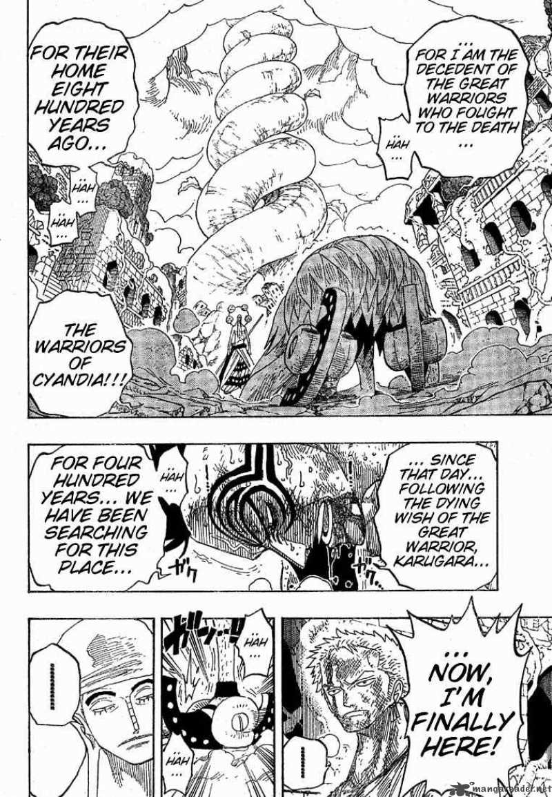 One Piece Chapter 276 page 4 - Chapter 276: Shandia Rhythm